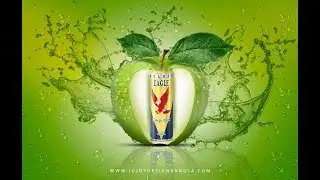 Photoshop tutorial | Advertising Poster Design | Energy Drink | Ju Joy Design Bangla
