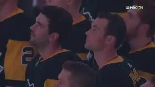 Pittsburgh Penguins  Raise The 2017 Stanley Cup Championship Banner
