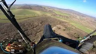 Sárisáp siklóernyőzés 2024.02.18.-án