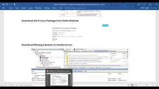 Delta AX-8 CODESYS motion controller Linux version communication setting