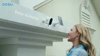Security cameras powered by solar Wireless outdoor