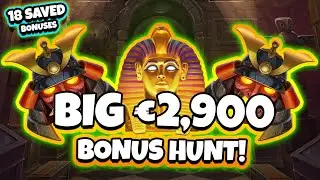 BIG €2,900 Bonus Hunt! Opening Bonuses! with Jimbo!