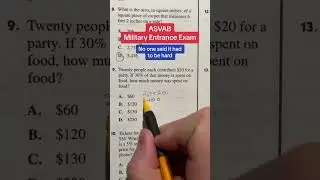 ASVAB Arithmetic Reasoning #9 Question Walk Through