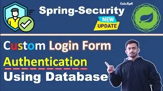 🔐 [HINDI] Spring Security Login Form Example with Database Authentication 🪪 | Spring Security Course