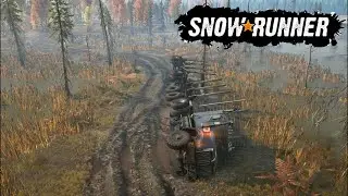 Timber At Arm's Reach To The Sawmill Part 1 SnowRunner [Island Lake]