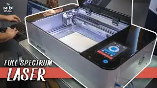 Full Spectrum Laser Engraver and Laser Cutter with Walker McKeag
