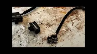 Джойстик электроколонки мерседес W124 переделка с правого руля + сборка проводки под колонку