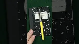 Every Studio Needs a Notebook and Pen