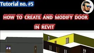 #5 || HOW TO CREATE AND MODIFY DOOR IN REVIT || in hindi and urdu ||