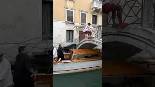 Jumping over bridges in Italy 🇮🇹 #ishowspeed