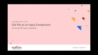Reading CSV Input File | Pentaho | Nallas Corporation