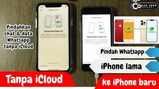 Pindahkan chat Whatsapp iPhone lama ke iPhone baru tanpa iCloud, Move Chat Whatsapp without iCloud