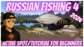 Russian Fishing 4 Active spot/Tutorial For Beginners
