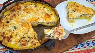 ФРАНЦУЗСКИЙ КАРТОФЕЛЬНЫЙ ПИРОГ БЕЗ ТЕСТА / FRENCH POTATO PIE WITHOUT DOUGH