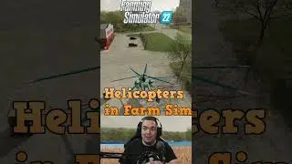 Hey LOOK, Helicopters IN FARM SIM 22! 