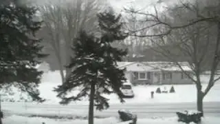 Musica de Relajacion. Llovizna de Nieve. Blanco Invierno en las Montanas.