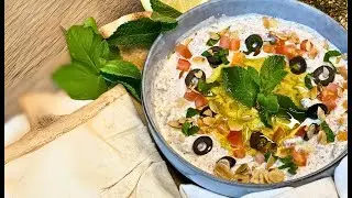 Labneh au zaatar
