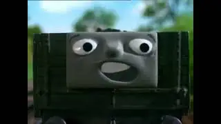 Clickety-clack! Don’t look back! Dirty Percy’s on our track!