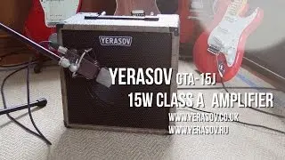 Yerasov: GTA-15J 15W Guitar Amp. Demo and review with SG and Strat.
