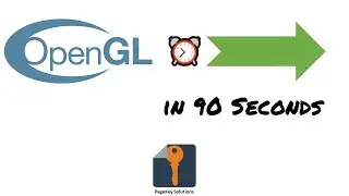 ≤90s: First OpenGL Program with GLUT (Linux)