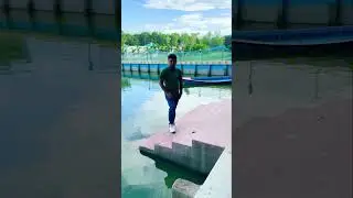 A beautiful park inside the village