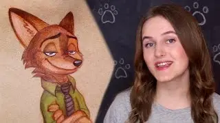 SPEEDPAINT | How to draw Nick Wilde, Zootopia