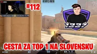 FACEIT - CESTA ZA TOP 1 NA SLOVENSKU #112 | rdo1337