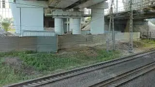 Москва-Сити (Тестовская) МЦД-1 12.07.24