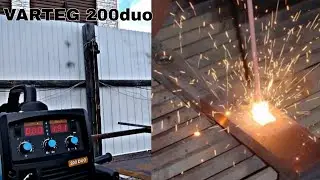 Сварочный полуавтомат VARTEG 200-DUO . FoxWeld . Режим ММА . Тест Обзор с замерами