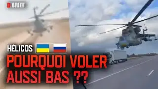 VIDÉOS VIRALES D'HÉLICOPTÈRES  EN #UKRAINE. POURQUOI VOLER SI BAS? D.BRIEF UKRAINE #11