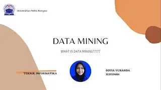 Apa itu Data Mining? | Data Mining
