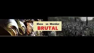 BFME 2 Elves - How to wipe BRUTAL Mordor out