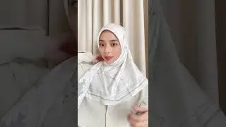 Hijab motif cakeup ga nerawang | cek dikomen #hijabstyle