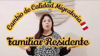 Cómo hacer cambio de calidad migratoria en Perú🇵🇪