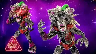 Как слепить сломанную волчицу Роксану из пластилина | Five Nights at Freddy's: Security Breach