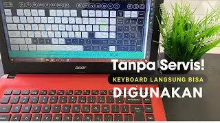 Cara mengatasi keyboard laptop eror tidak berfungsi sebagian