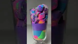 Kinetic Sand ASMR, Drop and squish.