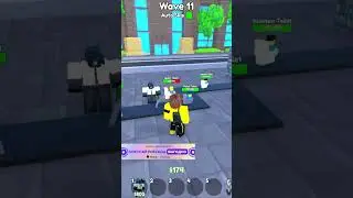✨️Streamer Cameraman vs АРМИЯ СКИБИДИ в Toilet Tower Defense! #роблокс #skibidi #shorts #roblox