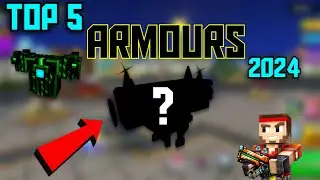 TOP 5 Armours 2024! - Best armour in Pixel Gun 3D