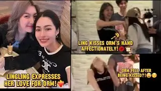 Orm's neck almost broke because of Lingling!🤣🙈 #lingorm #lingling #orm