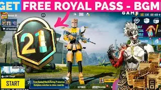 Get BGMi Royal Pass Free Now | Giveaway