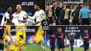 How did PSG and Bayern get Eliminated? | Real Madrid COMEBACK | Dortmund Underdog story???