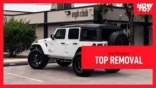 HOW TO REMOVE JEEP WRANGLER SOFT TOP ROOF