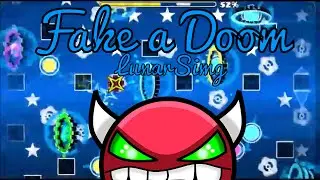 Geometry Dash [Greasy Demon] - Fake a Doom - by LunarSimg