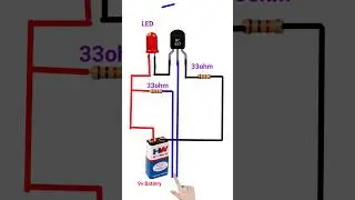 Touch switch circuit #electrical #youtubeshorts #shortfeed #shorts #electricaldiagramdost