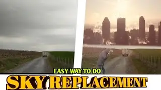 Sky replacement Easy way|ALIGHT MOTION|After Effects