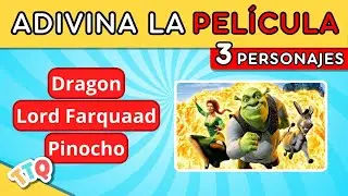 Adivina la Película con Solo  3 Personajes 🎬🍿🤔