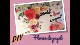 Flores de papel