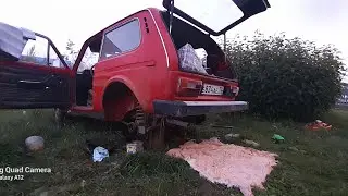 Нива 2121 разборка заднего моста, и шок от запчастей