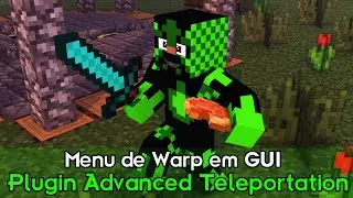 Minecraft Plugin Tutorial Advanced Teleportation - Menu de Warp em GUI